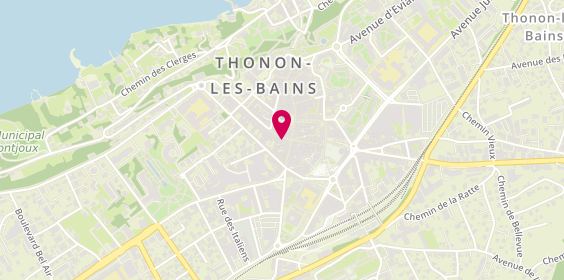 Plan de Chicken House, 6 Rue Vallon, 74200 Thonon-les-Bains