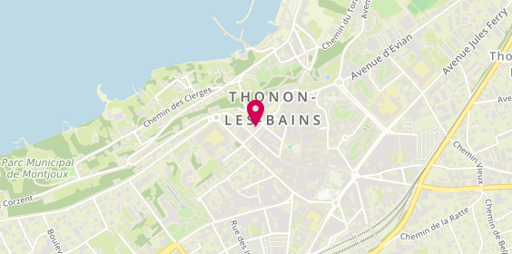 Plan de Allo Pizza Thonon, 6 place Henry Bordeaux, 74200 Thonon-les-Bains