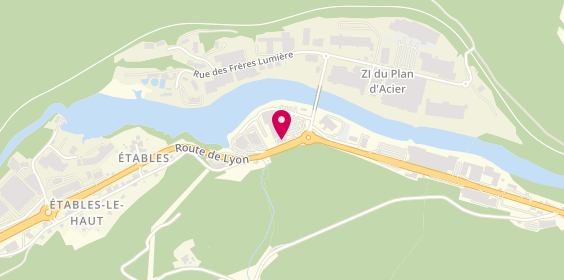Plan de Mc Donald's, Route de Lyon Route de Lyon, 39200 Saint-Claude