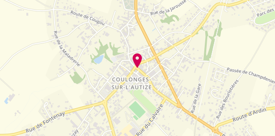 Plan de Le Blouge, 3 Rue du Commerce, 79160 Coulonges-sur-l'Autize