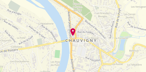 Plan de Hoa Binh, 19 Place du Marche, 86300 Chauvigny