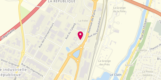 Plan de Clefdor, 219 avenue de Paris, 86000 Poitiers
