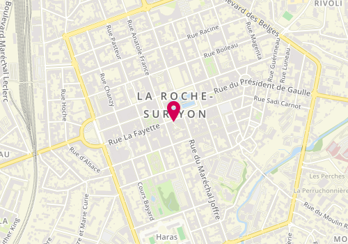 Plan de L'Empire du Jambon Beurre, 4 place Napoléon, 85000 La Roche-sur-Yon