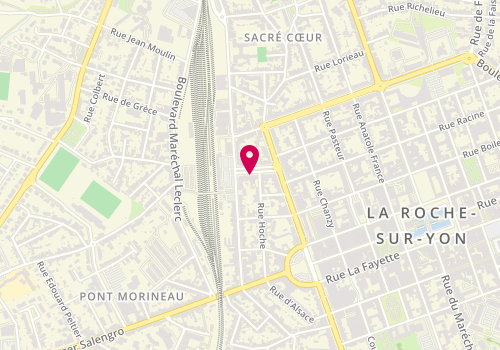 Plan de L'Escale, 11 avenue Gambetta, 85000 La Roche-sur-Yon
