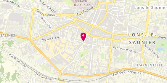 Plan de Le bek food, 50 Rue Saint-Désiré, 39000 Lons-le-Saunier