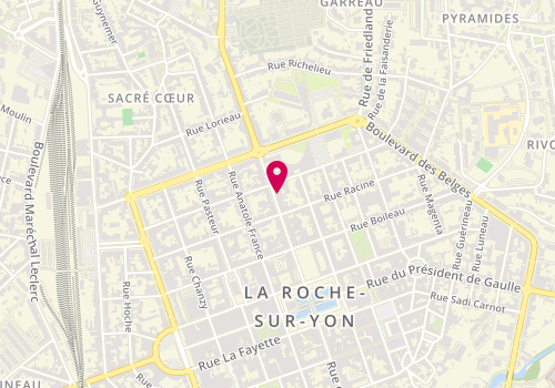 Plan de La Cocotte Gourmande, La
28 Rue du Maréchal Foch, 85000 La Roche-sur-Yon