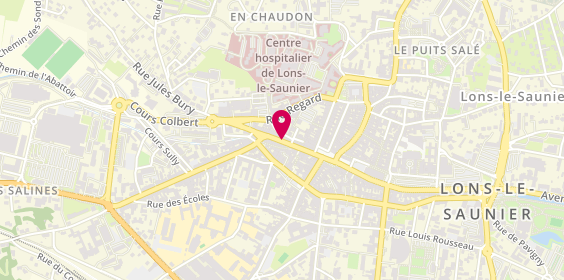 Plan de L'Anatolie, 30 Rue Lecourbe, 39000 Lons-le-Saunier