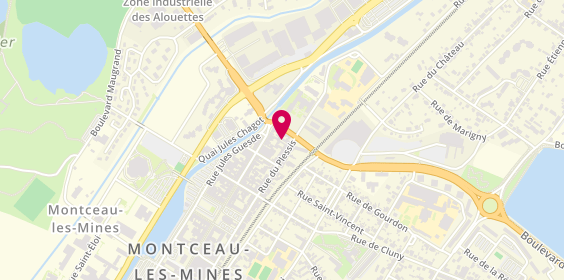 Plan de Point Repas, 4 Rue du Plessis, 71300 Montceau-les-Mines