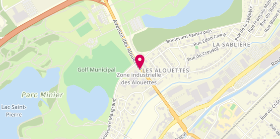 Plan de Mc Donald S, 35 Avenue des Alouettes, 71300 Montceau-les-Mines