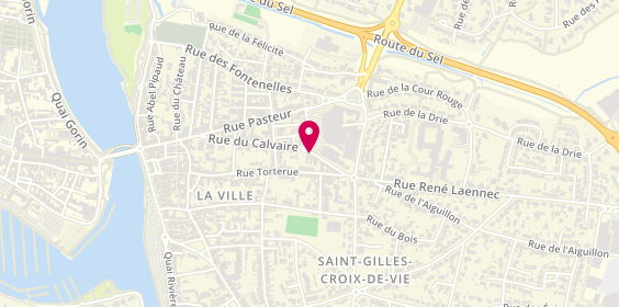 Plan de Le Kiosque à Pizza, Parking Super U
55 Rue du Calvaire, 85800 Saint-Gilles-Croix-de-Vie