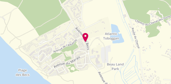Plan de Au Bon Miam, 43 avenue des Becs, 85270 Saint-Hilaire-de-Riez