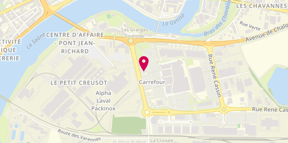Plan de Mcdonald's, Carrefour
Rue Thomas Dumorey, 71100 Chalon-sur-Saône