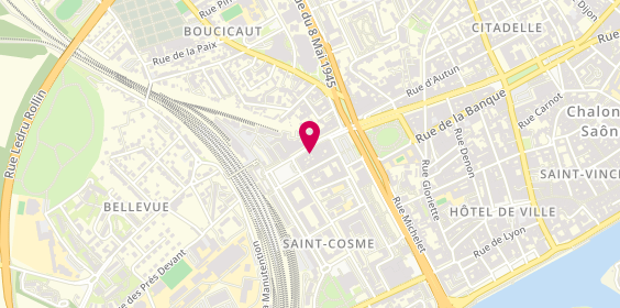 Plan de Royal Doner, 11 avenue Jean Jaurès, 71100 Chalon-sur-Saône