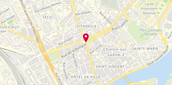 Plan de Mc Donald's, 1 Place de l'Obelisque, 71100 Chalon-sur-Saône
