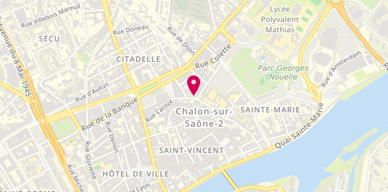 Plan de Turquoise, 16 Rue de la Trémouille, 71100 Chalon-sur-Saône