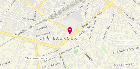 Plan de Mcdonald's, 156 avenue Charles de Gaulle, 36000 Châteauroux