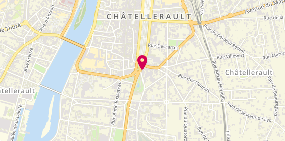 Plan de CHEZ TITO KEBAB, 36 square Gambetta, 86100 Châtellerault