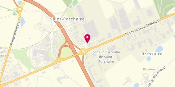Plan de Mc Donald's, Boulevard de Thouars Zone d'Activités de la Ferrière Sud, 79300 Bressuire