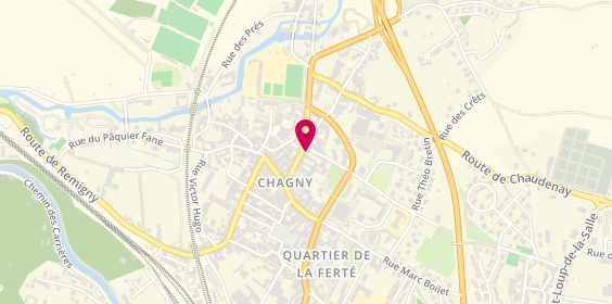 Plan de 123 Express Chagny, 10 Rue de Beaune, 71150 Chagny