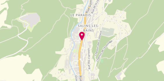 Plan de La Salière, 3 Rue de la République, 39110 Salins-les-Bains