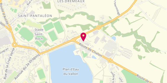 Plan de Mac Donald 'S, Route de Chalon Sur Saône Lieu Dit Pont l'Evêque, 71400 Autun