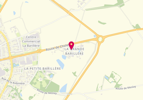 Plan de Le Kiosque A Pizzas, Centre Commercial Intermarché la Barillère, 85600 Saint-Hilaire-de-Loulay