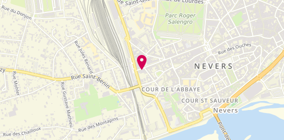 Plan de Le Bosphore, 53 avenue Général de Gaulle, 58000 Nevers