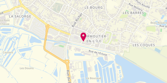 Plan de La Mie Câline, 8 Rue du Rosaire, 85330 Noirmoutier-en-l'Île