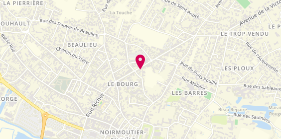 Plan de La P'tite Cuisine, 46 avenue Joseph Pineau, 85330 Noirmoutier-en-l'Île