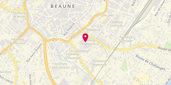 Plan de France Drive, 28 Rue du Faubourg Madeleine, 21200 Beaune