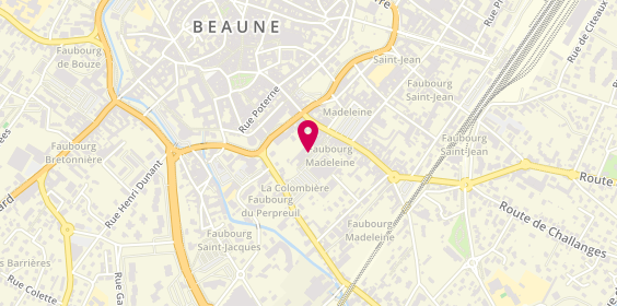 Plan de 123 Express Beaune, 26 Rue du Faubourg Madeleine, 21200 Beaune