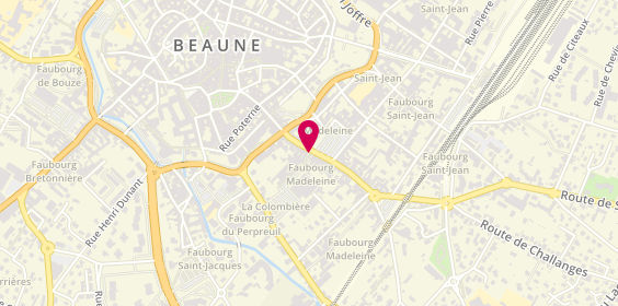 Plan de Tac'house, 28 Rue du Faubourg Madeleine, 21200 Beaune