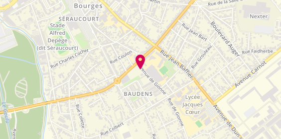 Plan de Carrefour City, 3 Boulevard Maréchal Joffre, 18000 Bourges