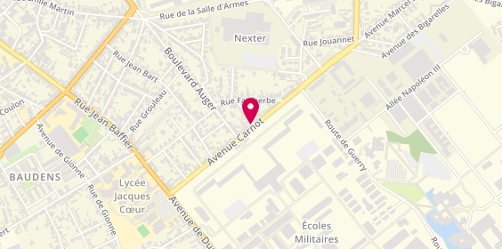 Plan de Le Délice du Doner, 61 avenue Carnot, 18000 Bourges