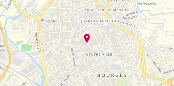 Plan de Carrefour City, 8 Rue Moyenne, 18000 Bourges