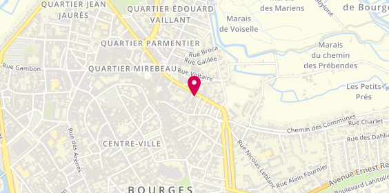 Plan de Carrefour City, 14 Boulevard Georges Clemenceau, 18000 Bourges