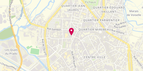 Plan de Domino's Pizza Bourges - Centre, 11 place Planchat, 18000 Bourges