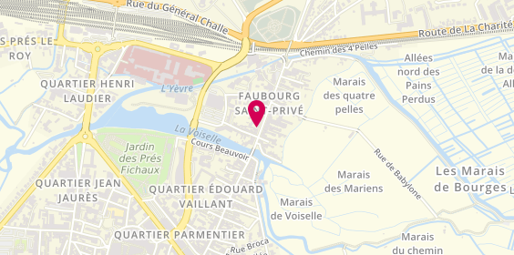 Plan de So'dwich, 9 avenue Marx Dormoy, 18000 Bourges