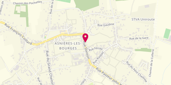 Plan de Les Délices d'Asnières, 32 Rue Danton, 18000 Bourges