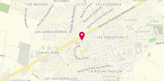 Plan de Aux Délices Berbères, 1 Rue du Château d'Eau, 37500 Chinon