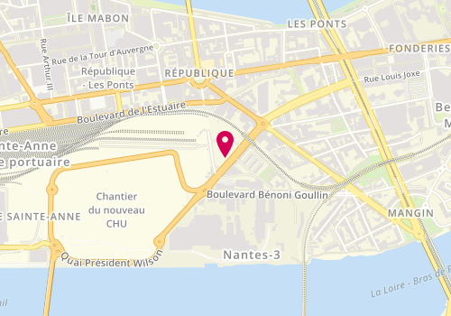 Plan de Mousse Café Laverie, 44 Boulevard Gustave Roch, 44200 Nantes