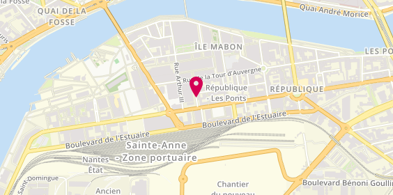 Plan de Les Frangines de l'Ile, Commerce 15 de l'Ilot D
11 Rue Leon Durocher, 44200 Nantes