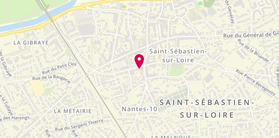 Plan de Mimi Saigon, 2 Rue Jean-Macé, 44230 Saint-Sébastien-sur-Loire
