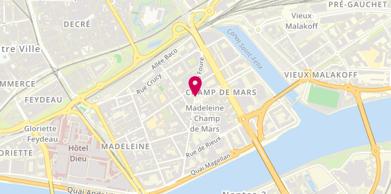 Plan de Midi-Crocq, 14 Bis Rue de Jemmapes, 44000 Nantes