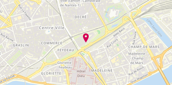 Plan de L'Embuscade, 1 Quai Turenne, 44000 Nantes