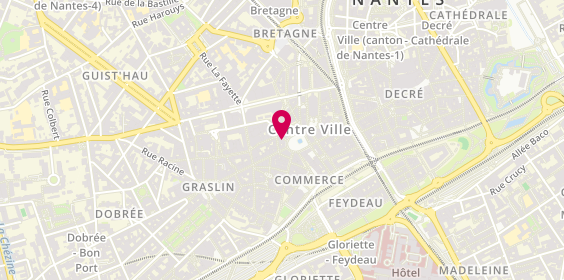Plan de Café Joyeux, 1 Rue des Vieilles Douves, 44000 Nantes