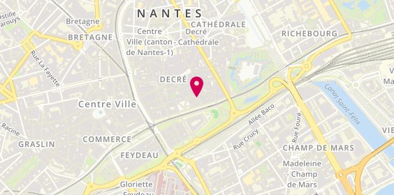Plan de O'panam, 3 Rue des Petites Écuries, 44000 Nantes
