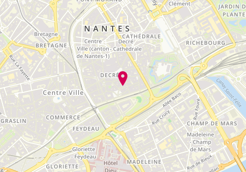 Plan de Le Bouffay'spanol, 6 Rue des Échevins, 44000 Nantes