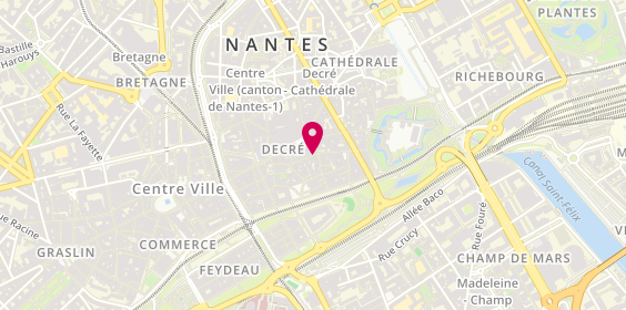 Plan de Pomme Buche, 3 Rue de la Juiverie, 44000 Nantes