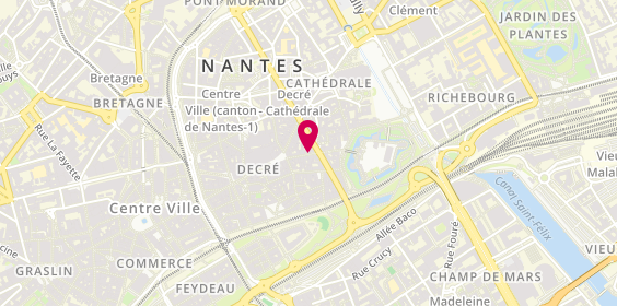 Plan de My Little Warung, 8 Rue du Château, 44000 Nantes